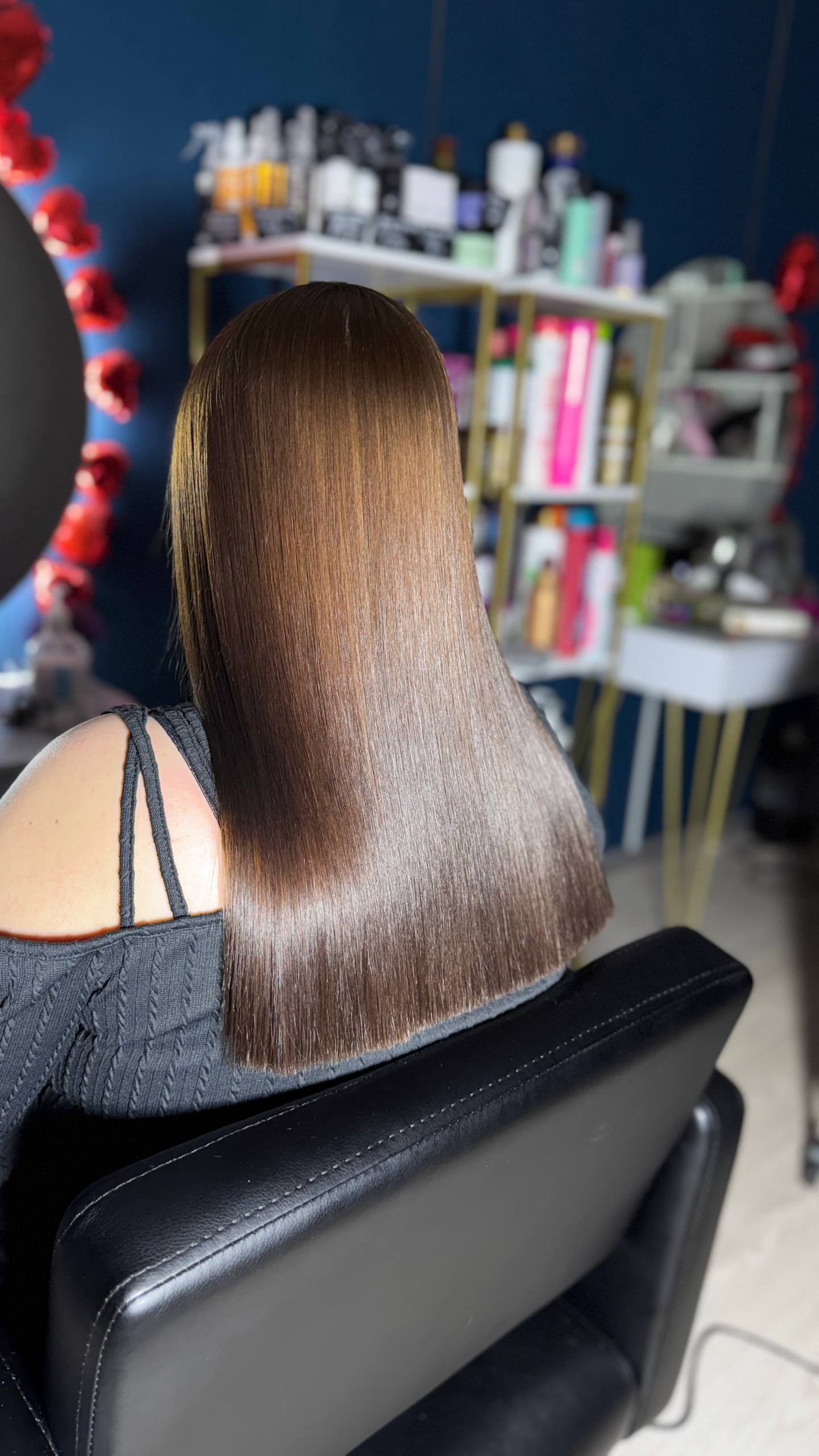 Пример работы по восстановлению волос 1